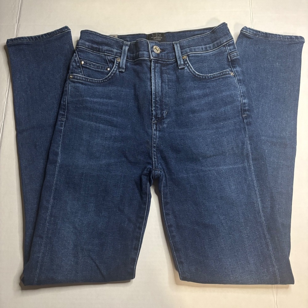 Citizens of Humanity Rocket High Rise Skinny Jeans Dark Blue Indigo Size 26